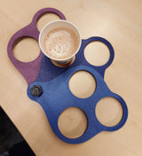 9-cup coffee mug holder – desktop cup organizer