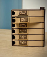 Modular Butterfly Drawer Tower – Stackable Storage