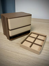 Modular Desk Drawer 2×3 Gridfinity | Push Lock