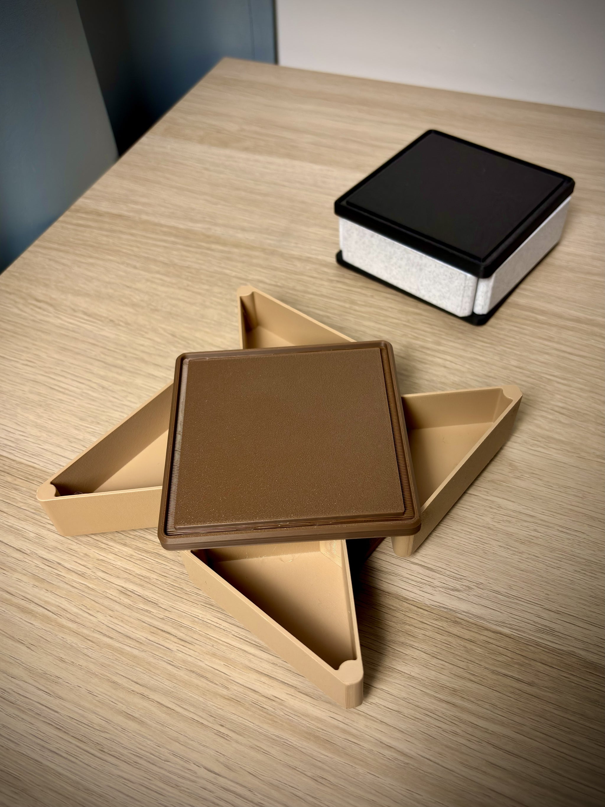 Rotating Stackable Storage Box – Desk Organizer