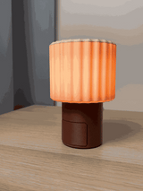 Lamp with Hidden Drawer – Push-Open Storage