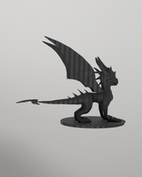 Cynder The Dragon – The Legend of Spyro Static Statue