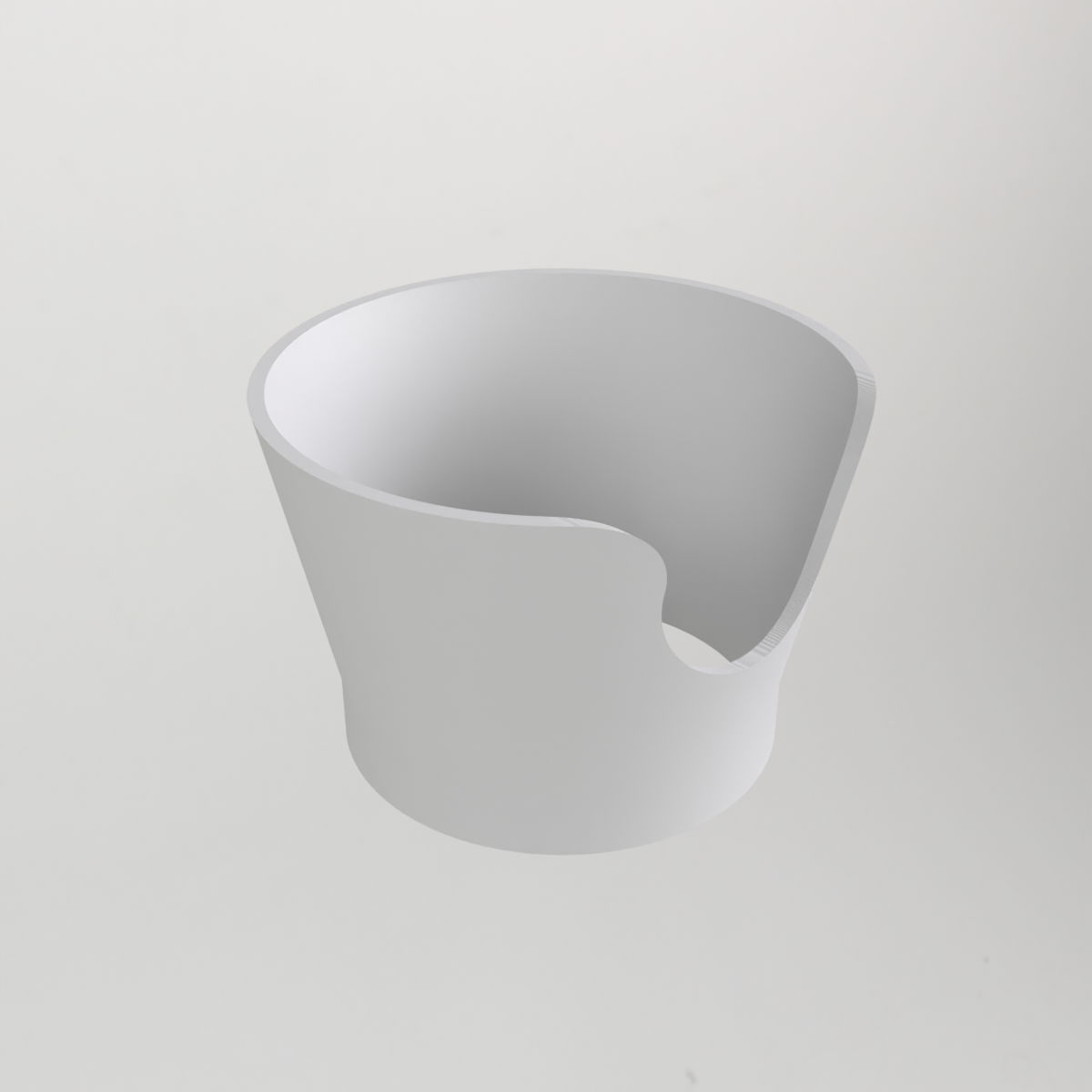 58 mm portafilter dosing funnel – no-spill espresso