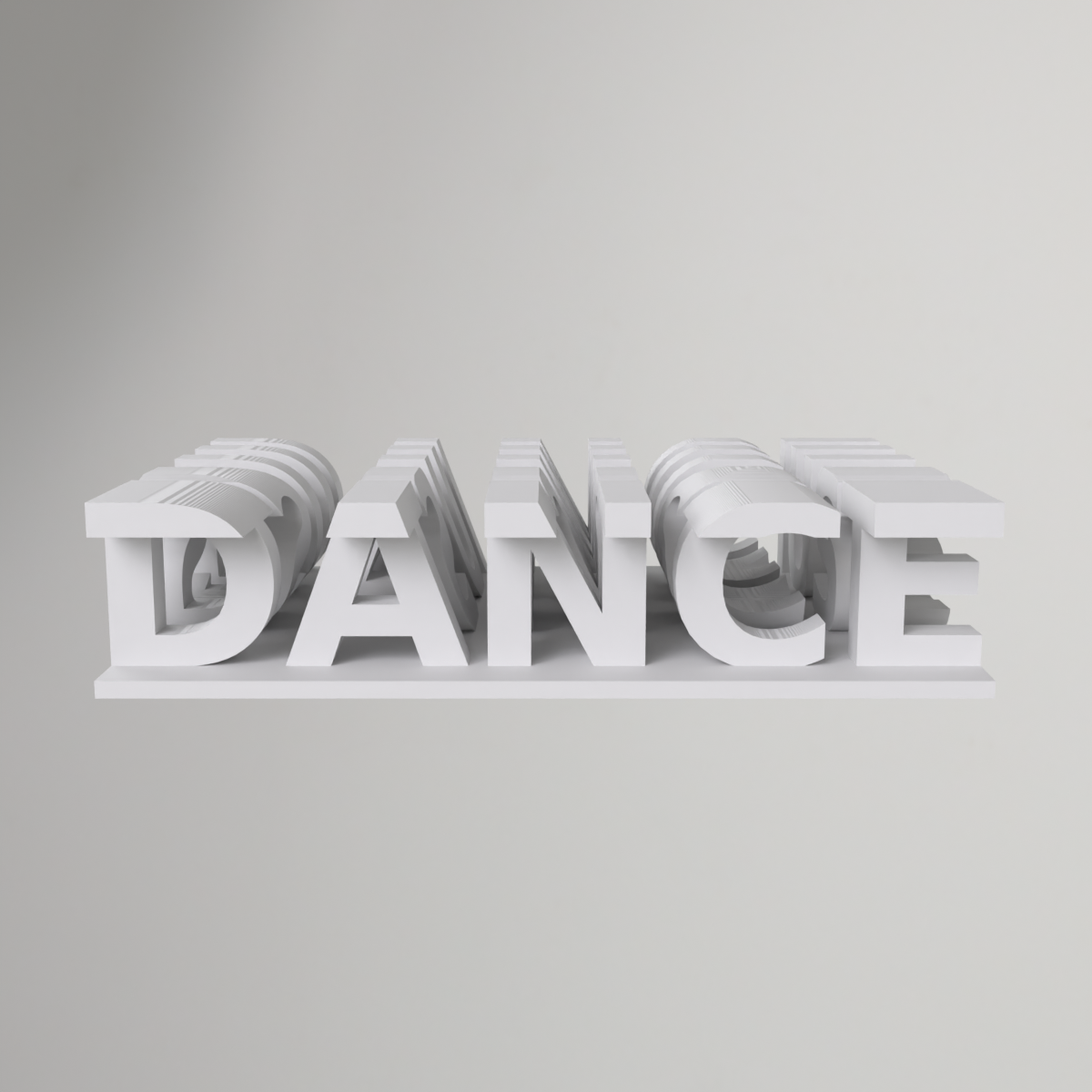 Just Dance Customized 3D Figure