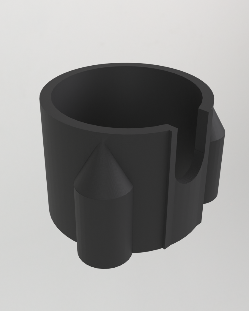 La Pavoni portafilter tamping base, stable holder