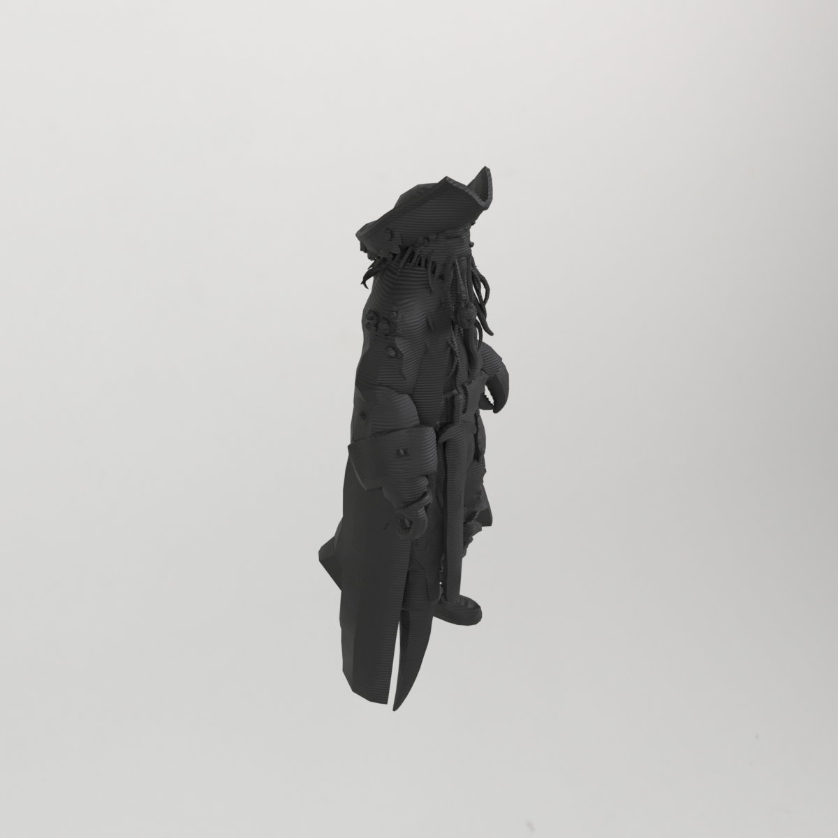 Davy Jones Pirate Figure – 3D Printed