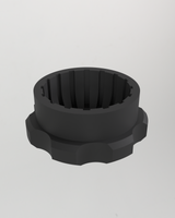 Rancilio Silvia steam knob upgrade, ergonomic cover
