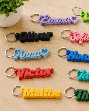 Personalised Keychain – Design Your Own