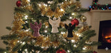 Small angel, approx. 5 cm, Christmas tree ornament