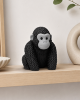 Gorilla Figurine – Decorative Shelf Piece