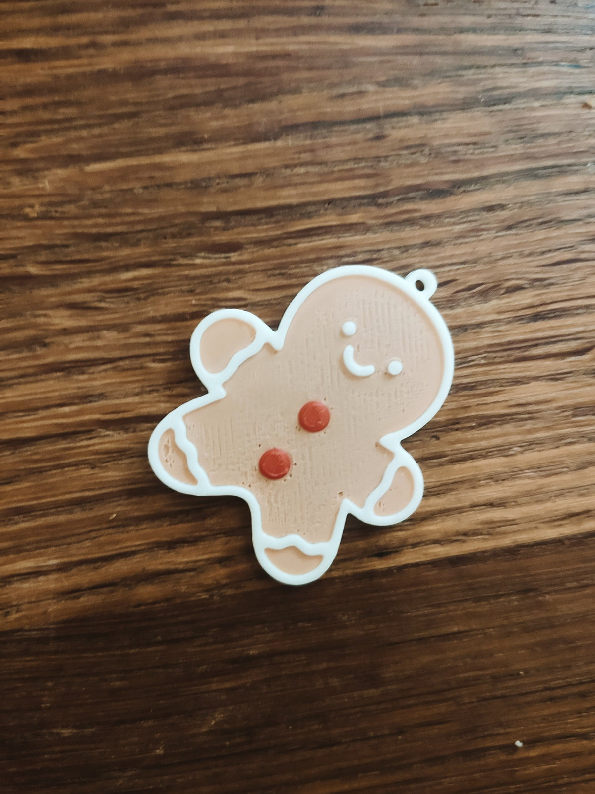 Cute kawaii gingerbread man