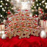 Personalized gingerbread man ornament with name