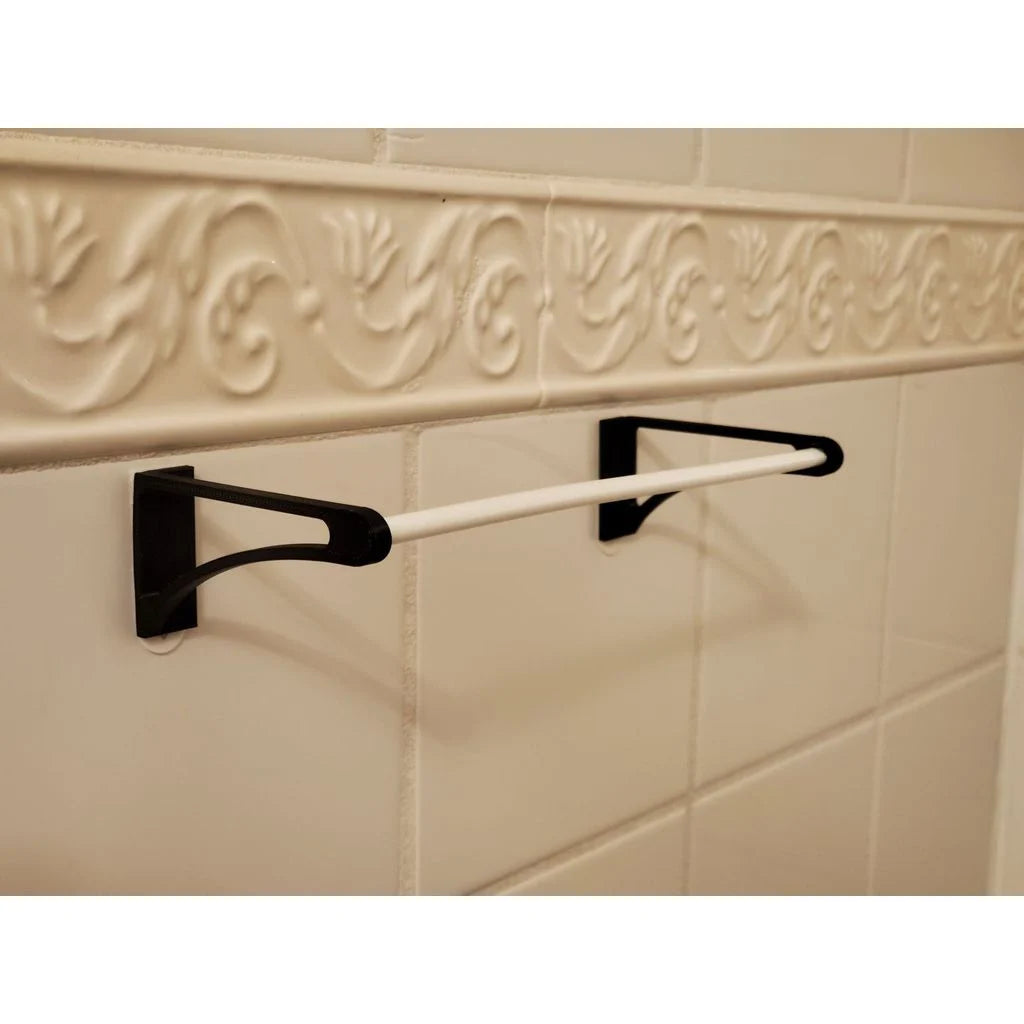 Bird Shower Perch – Tile-Mount Parrot Bath Bracket