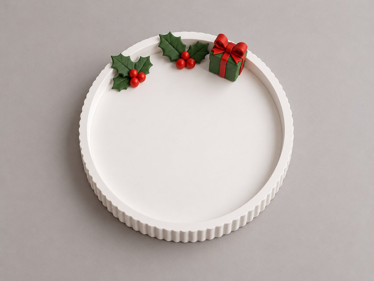 Small Christmas tray for jewellery and trinkets