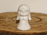 Stylized Virgin Mary figure for a nativity scene