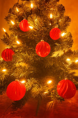 Spiral Christmas bauble in 50, 60 or 70 mm