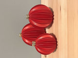 Spiral Christmas bauble in 50, 60 or 70 mm