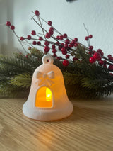 Christmas bell for LED tealights – winter decoration