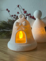 Christmas bell for LED tealights – winter decoration