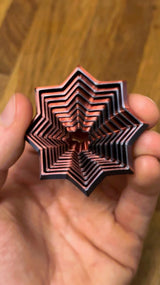 Christmas star that doubles as a fidget toy