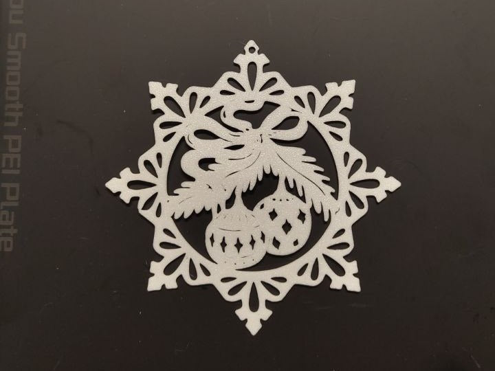 Christmas star ornament for the tree