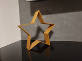 Set of 3 decorative stars in different sizes