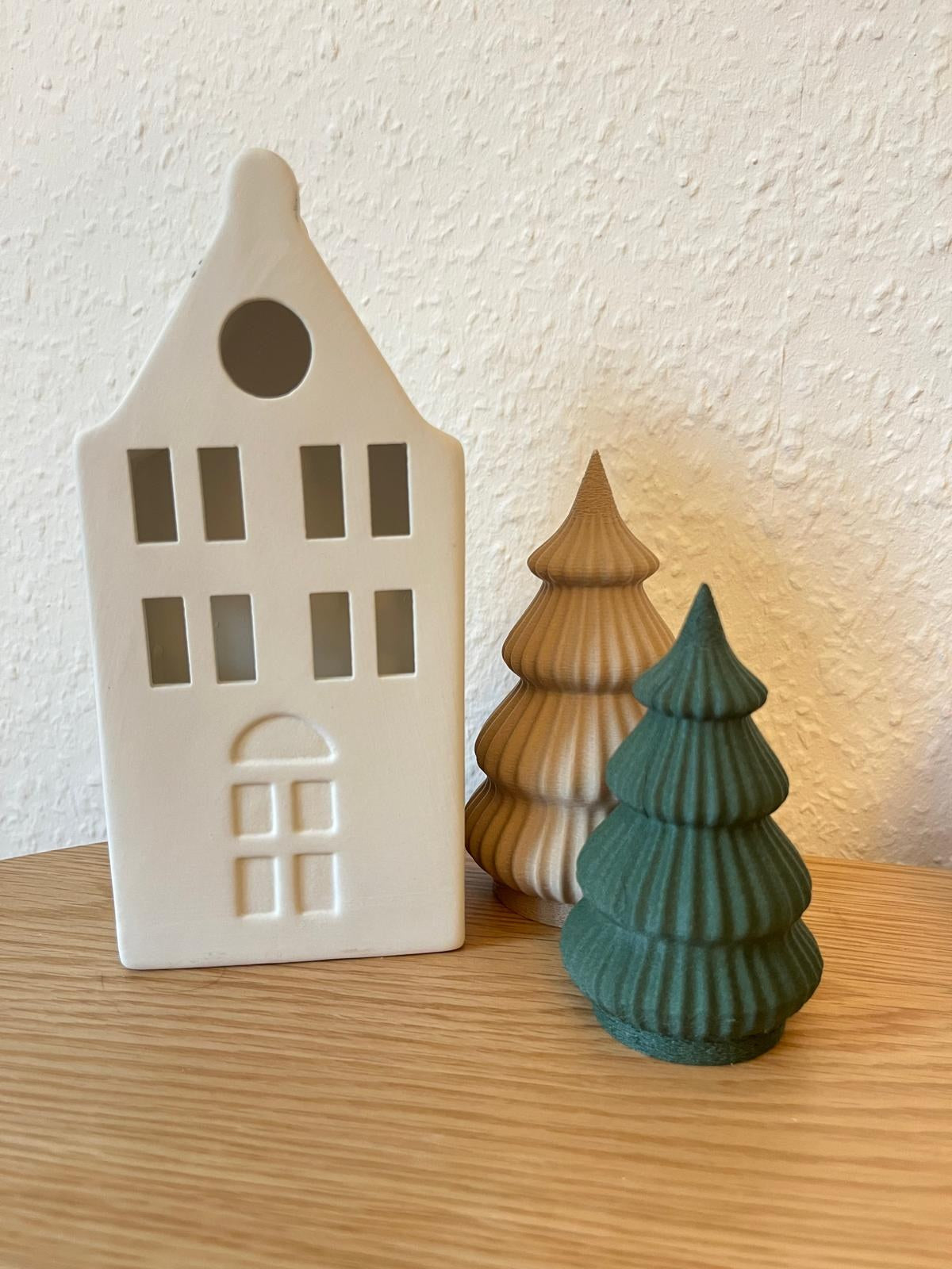 Modern minimalist Christmas tree figure