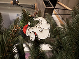 Small dinosaur Christmas tree ornament