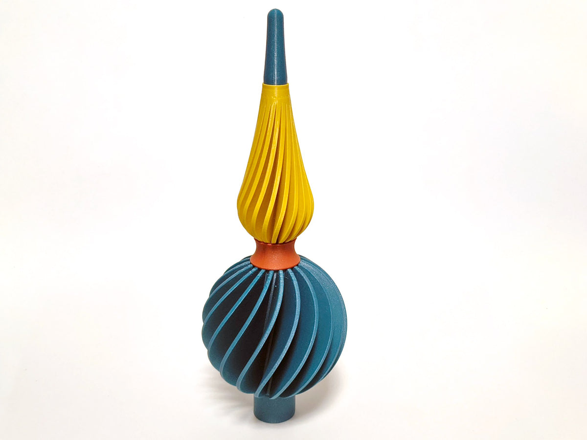Christmas tree topper spire 280 mm, modular design