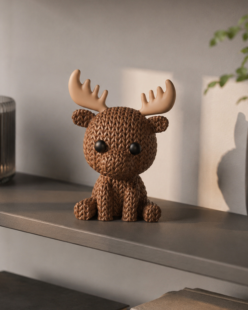 Moose Figurine – Scandinavian Home Decor