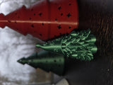 Cute Christmas gnome figure shaped like a Christmas tree