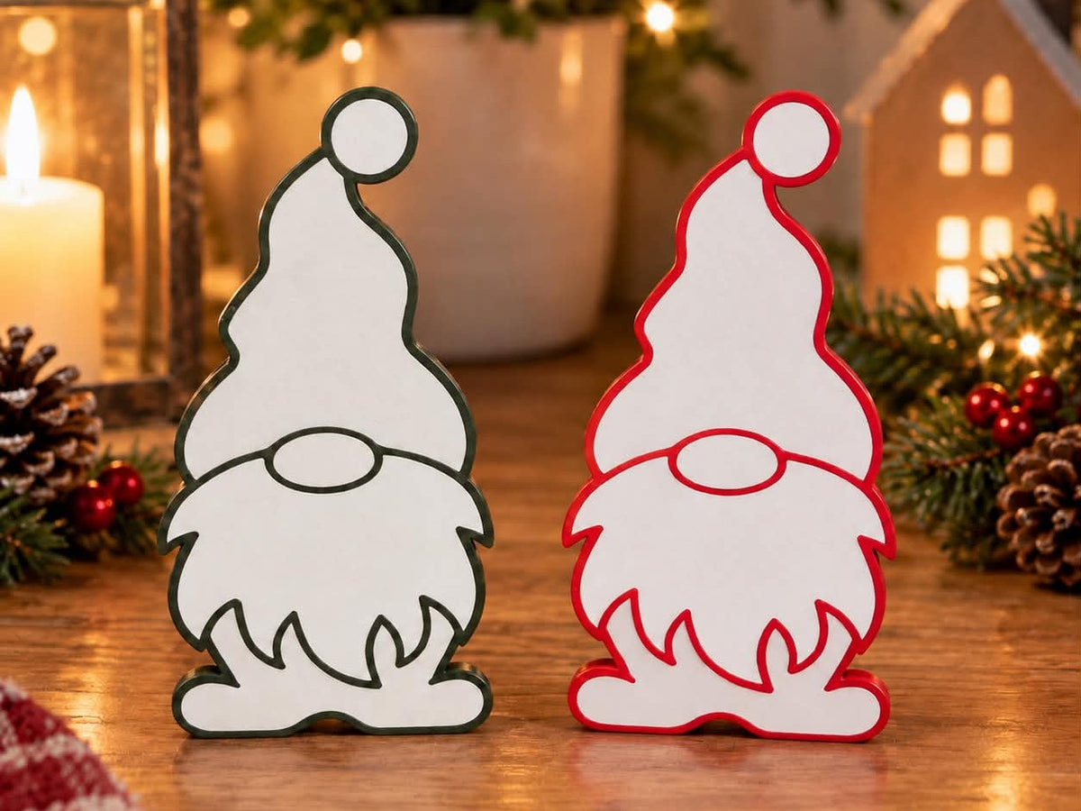 Cute Christmas gnome figure