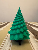 Christmas tree puzzle box for small gifts