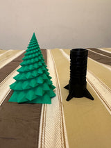 Christmas tree puzzle box for small gifts