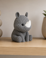 Rhino Figurine – Charming Desk Decor