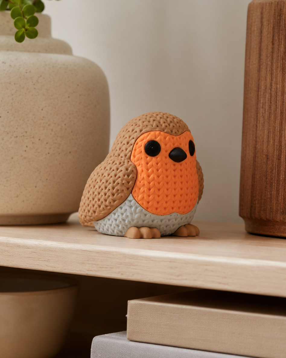 Robin Figurine – Charming Bird Decor