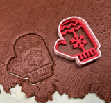 Christmas cookie cutter – set with stamp