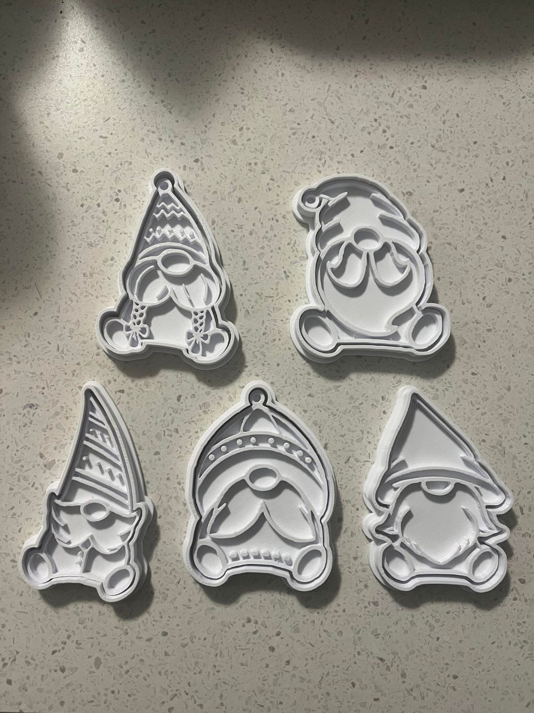 Christmas gnome cookie cutters and stamps