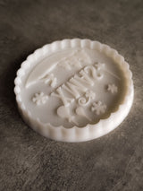 Cookie cutter with XMAS stamp and reindeer