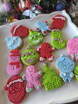 Cookie cutters with traditional Christmas motifs