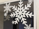Snowflake Christmas decoration for doors and windows