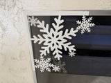 Snowflake Christmas decoration for doors and windows