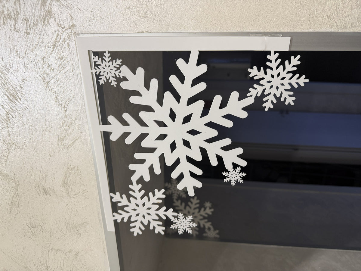 Snowflake Christmas decoration for doors and windows