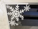 Snowflake Christmas decoration for doors and windows