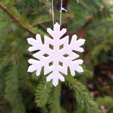 Snowflake ornaments – set of 12 for the Christmas tree
