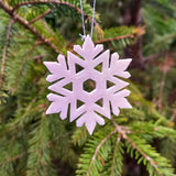 Snowflake ornaments – set of 12 for the Christmas tree