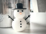 Snowman figure in several colours – Christmas decoration