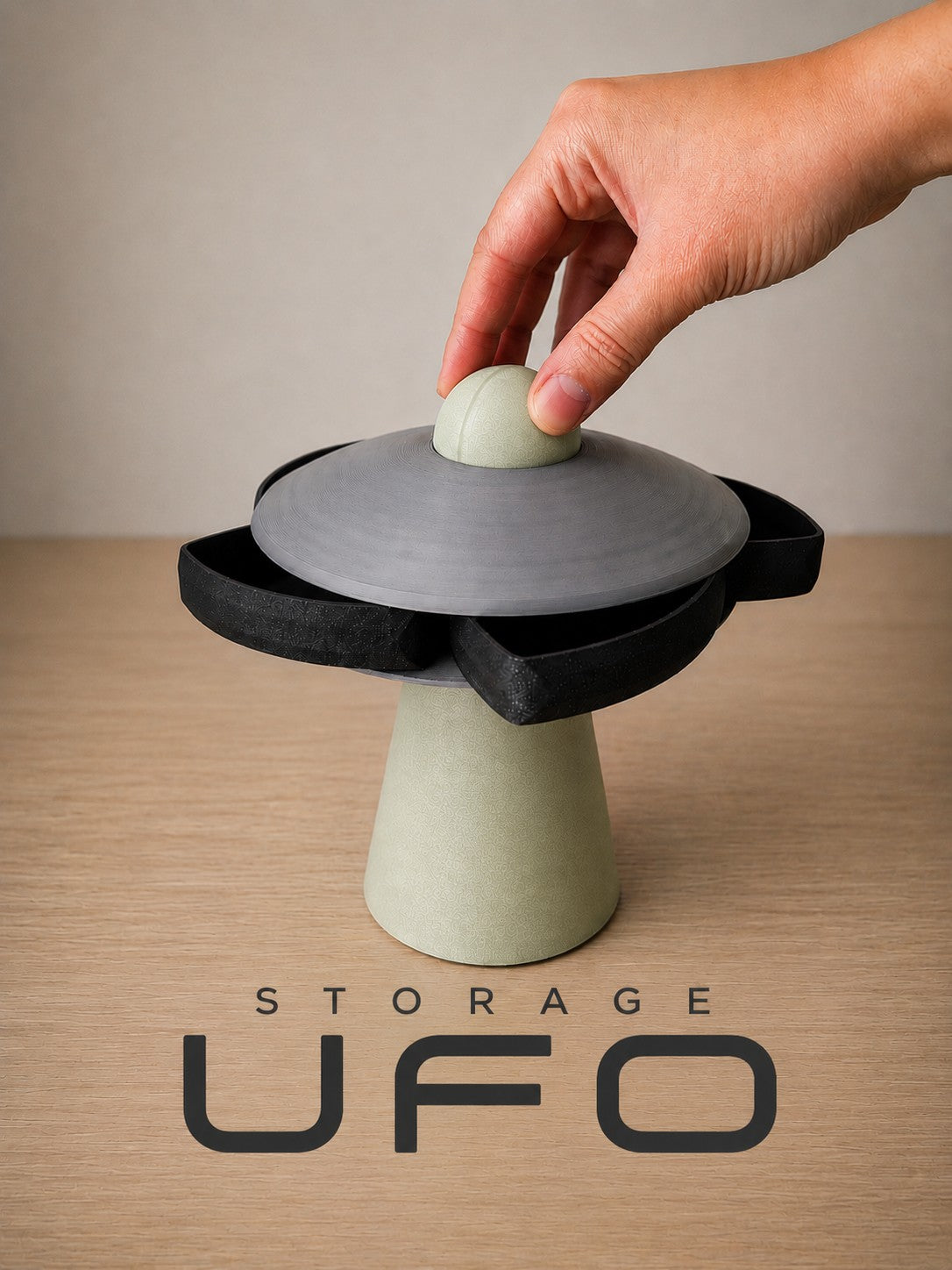 Storage UFO – Hidden Vault with 5 Secret Compartments