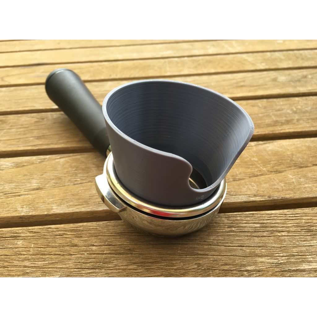 58 mm portafilter dosing funnel – no-spill espresso