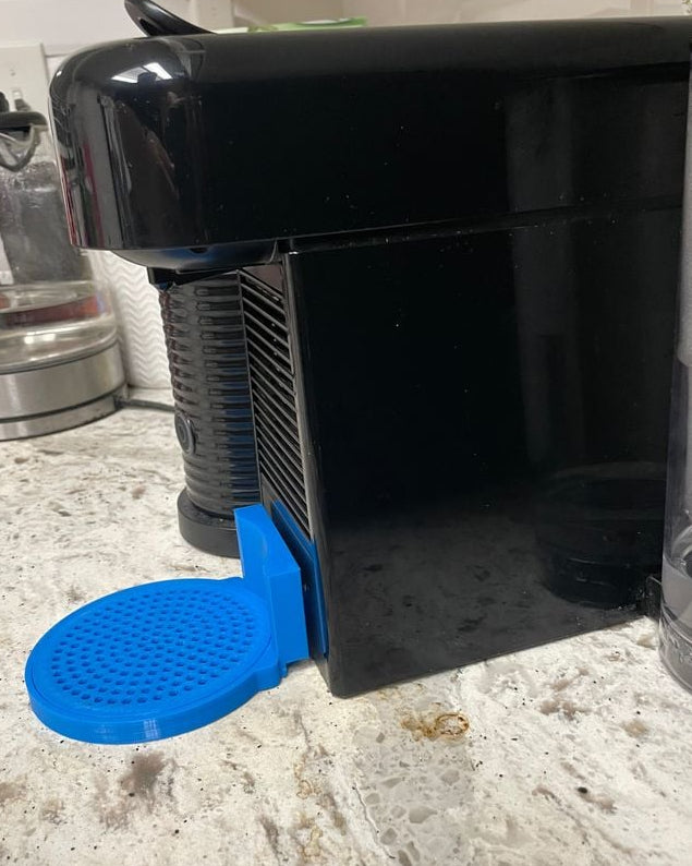 DeLonghi Nespresso Essenza Plus low drip tray for large mugs